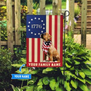 Boxer Personalized Flag Garden Dog Flag Custom Dog Garden Flags Outdoor Decor 3