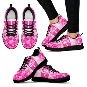 Breast Cancer Shoes Style Walking Sneaker…
