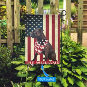 Brindle Boxers Personalized Garden Flag –…