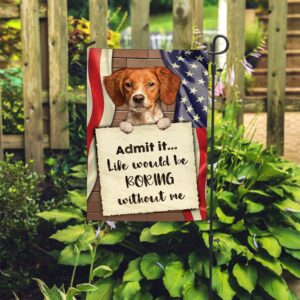 Brittany Spaniel Flag 2 Dog Flags Outdoor Dog Lovers Gifts for Him or Her 2