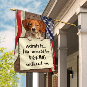 Brittany Spaniel Flag 2 Dog Flags Outdoor Dog Lovers Gifts for Him or Her 3