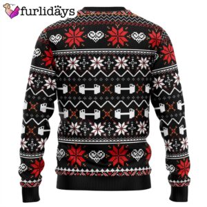 Brodolf The Red Nose Gainzdeer Gym Ugly Christmas Sweater Lover Xmas Sweater Gift 10