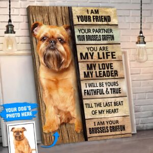 Brussels Griffon Personalized Poster Canvas Dog Canvas Wall Art Dog Lovers Gifts For Him Or Her 4