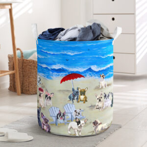 Bull Frenchies In Beach – Laundry…