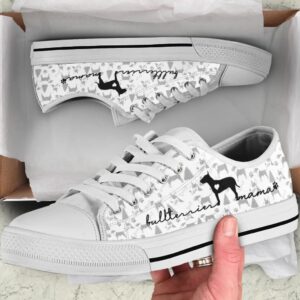 Bull Terrier Low Top Shoes –…