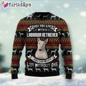 Bull Terrier Vintage Pattern Dog Lover Ugly Christmas Sweater Christmas Gift For Pet Lovers 1