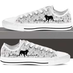 Bulldog Low Top Shoes Sneaker For Dog Walking Dog Lovers Gifts for Him or Her 3