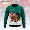 Bulldog Sleigh With Santa Funny Gift Ugly Christmas Sweater –  Christmas Gift For Pet Lovers