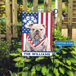 Bulldogs Personalized Garden Flag – Garden…