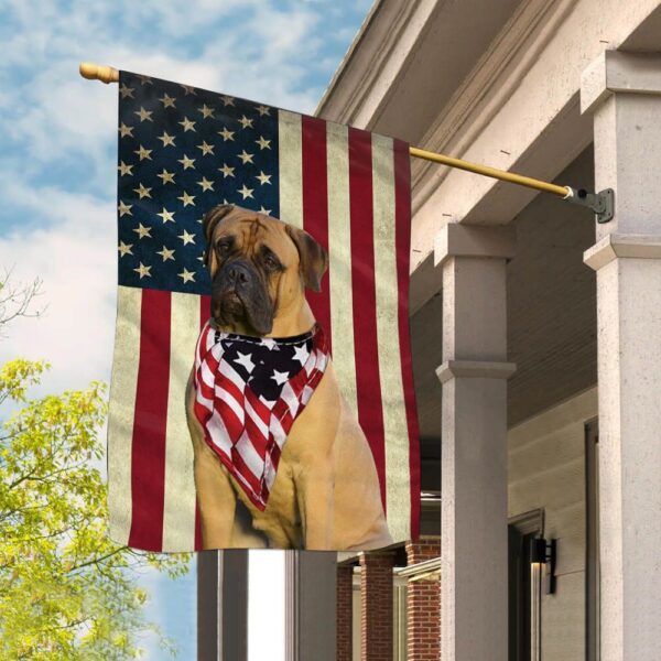 Bullmastiff House Flag – Dog Flags Outdoor – Dog Lovers Gifts for Him or Her