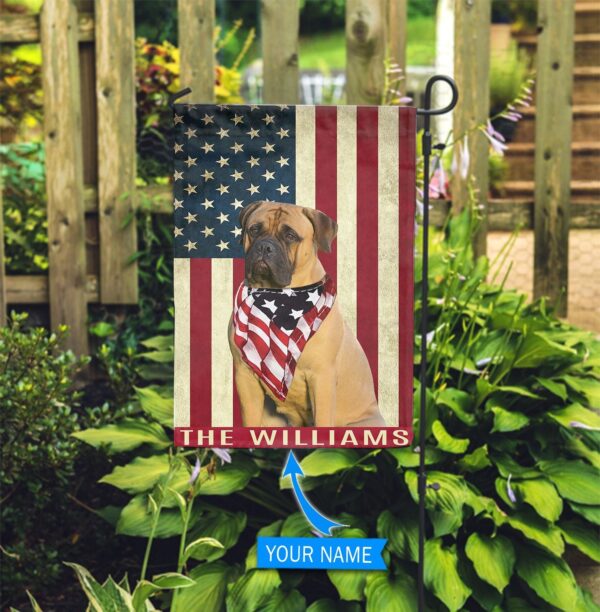 Bullmastiff Personalized Garden Flag – Garden Dog Flag – Custom Dog Garden Flags