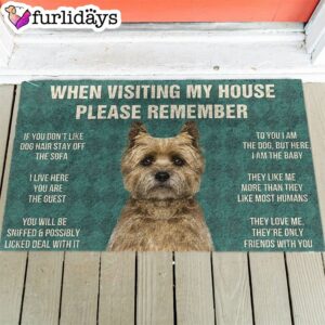 Cairn Terrier s Rules Doormat Funny Doormat Gift For Dog Lovers 1