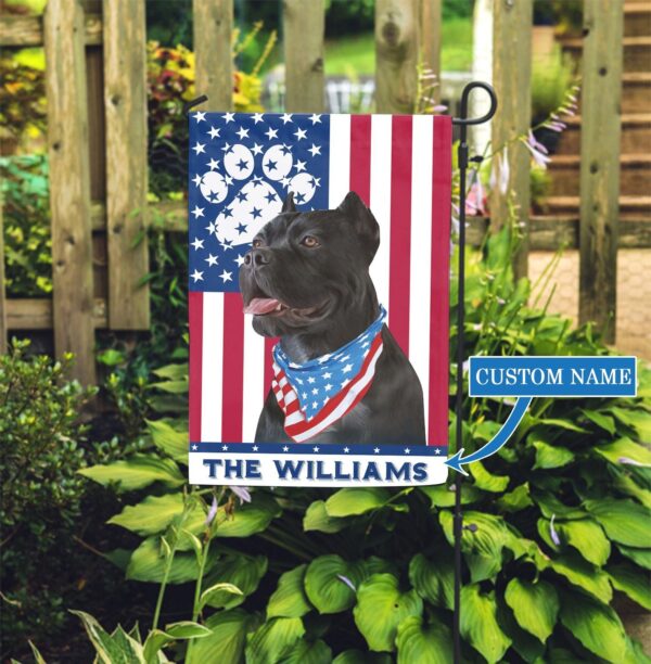 Cane Corso Personalized Garden Flag – Garden Dog Flag – Personalized Dog Garden Flags
