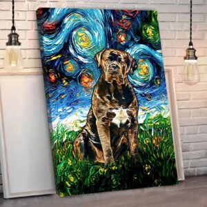 Cane Corso Poster Matte Canvas Dog Canvas Art Poster To Print Gift For Dog Lovers 3