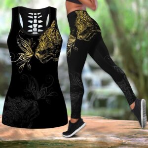 Cat Butterfly Tattoos All Over Printed Women s Tanktop Leggings Set Perfect Workout Outfits Gifts For Cat Lovers 1 ree3db