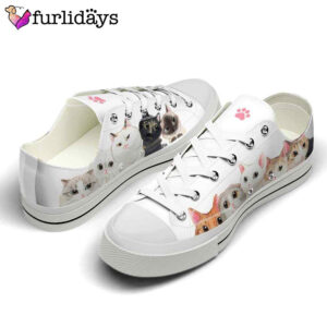 Cat Cute Collection Of Cuteness Low Top Shoes 2