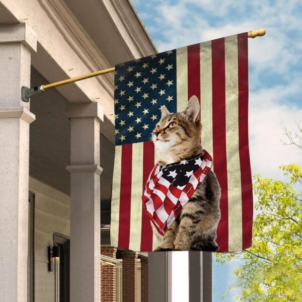 Cat House Flag – Cat Flags Outdoor – Cat Lovers Gifts for Him or Her