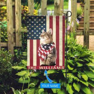 Cat Personalized Garden Flag Personalized Garden Flag – Custom Cat Garden Flags – Cat Flag For House
