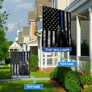 Cat Police Personalized Flag Custom Cat Garden Flags Cat Flag For House 1