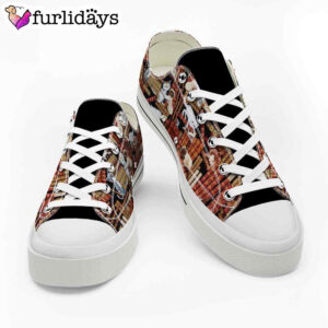 Cat Vintage Library Low Top Shoes 3