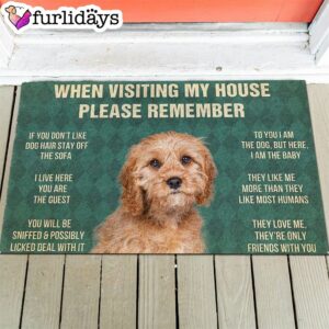 Cavoodle s Rules Doormat Xmas Welcome Mats Gift For Dog Lovers 1