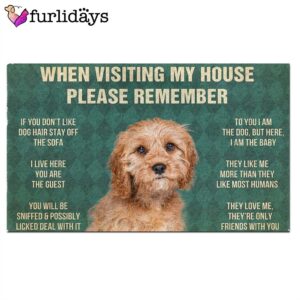 Cavoodle s Rules Doormat Xmas Welcome Mats Gift For Dog Lovers 2