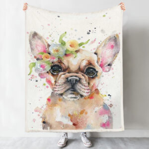 Dog Painting Blanket – Little Miss…