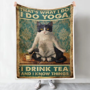 Cat In Blanket – Funny Cat…