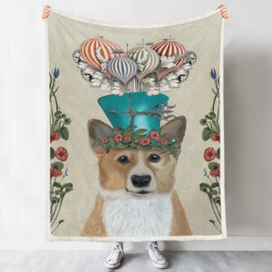 Dog In Blanket – Corgi –…