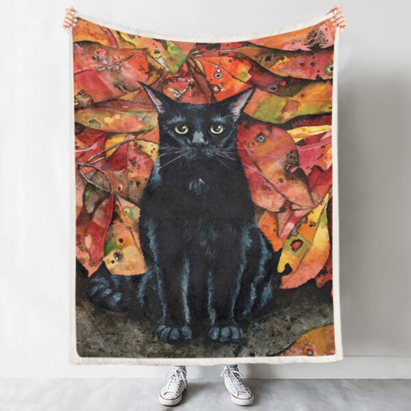 Cat Throw Blanket – Cat In Blanket – Cat Fleece Blanket – Cat Blankets For Sofa – Furlidays