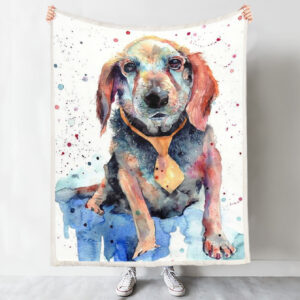 Dog Fleece Blanket – Beagle –…