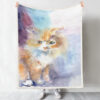 Blanket With Cats On It – Kitty In The Light – Cat In Blanket – Cat Blanket For Couch – Cat Fleece Blanket – Furlidays