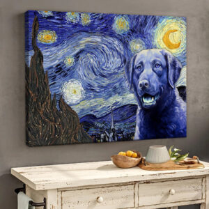 Chesapeake Bay Retriever Poster Matte Canvas Dog Wall Art Prints Painting On Canvas 2