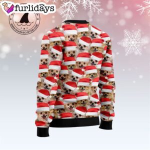 Chihuahua Group Awesome Ugly Christmas Sweater Lover Xmas Sweater Gift Dog Memorial Gift 2