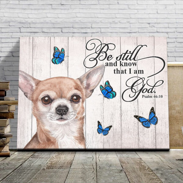 Chihuahua Matte Canvas – Dog Wall Art Prints – Canvas Wall Art Decor