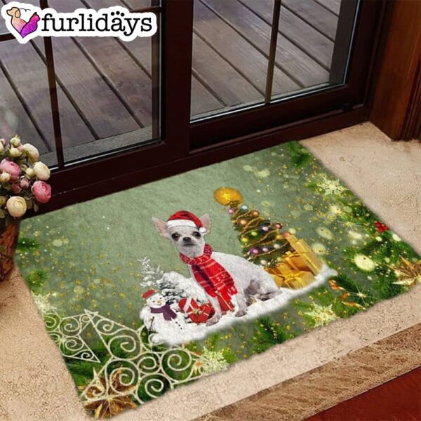 Chihuahua Merry Christmas Doormat – Pet Welcome Mats –  Unique Gifts Doormat