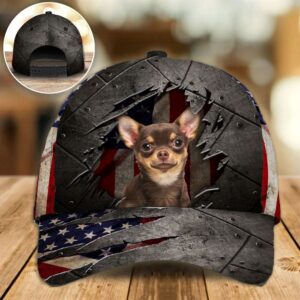 Chihuahua On The American Flag On The American Flag On The American Flag Cap Hat For Going Out With Pets Gifts Dog Caps For Friends 1 qfdiba