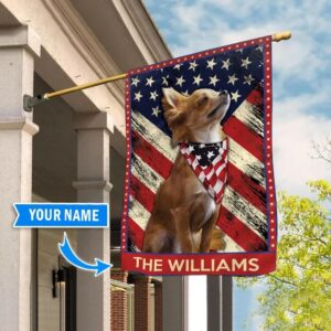 Chihuahua Personalized Flag Custom Dog Garden Flags Dog Flags Outdoor 2