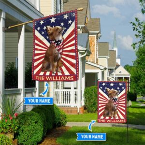 Chihuahua Personalized Garden Flag House Flag Custom Dog Garden Flags Dog Flags Outdoor 1