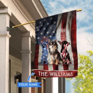 Chihuahua Personalized House Flag – Garden…