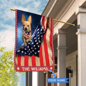 Chihuahua Personalized House Flag Garden Dog Flag Personalized Dog Garden Flags 2