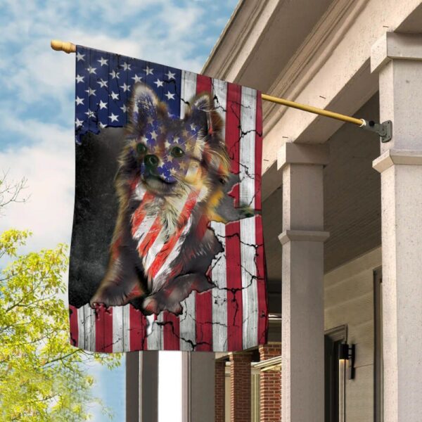Chihuahua Usa House Flag – Dog Flags Outdoor – Dog Lovers Gifts for Him or Her
