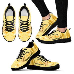 Childhood Cancer Shoes Walk For Hope Sneaker Walking Shoes Best Gift For Men And Women 1