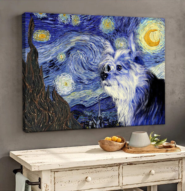 Chorkie Poster & Matte Canvas – Dog Wall Art Prints – Painting On Canvas