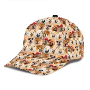 Chow Chow Cap Caps For Dog Lovers Dog Hats Gifts For Relatives 3 vn0x1n