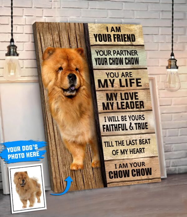 Chow Chow Personalized Poster & Canvas – Dog Canvas Wall Art – Dog Lovers Gifts For Him Or Her