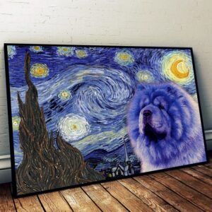 Chow Chow Poster & Matte Canvas…