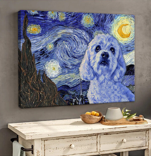 Cockapoo Poster & Matte Canvas – Dog Wall Art Prints – Painting On Canvas