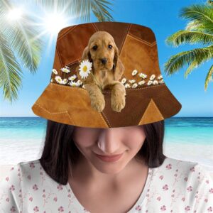 Cocker Spaniel Bucket Hat Hats To Walk With Your Beloved Dog A Gift For Dog Lovers 2 ocuhls