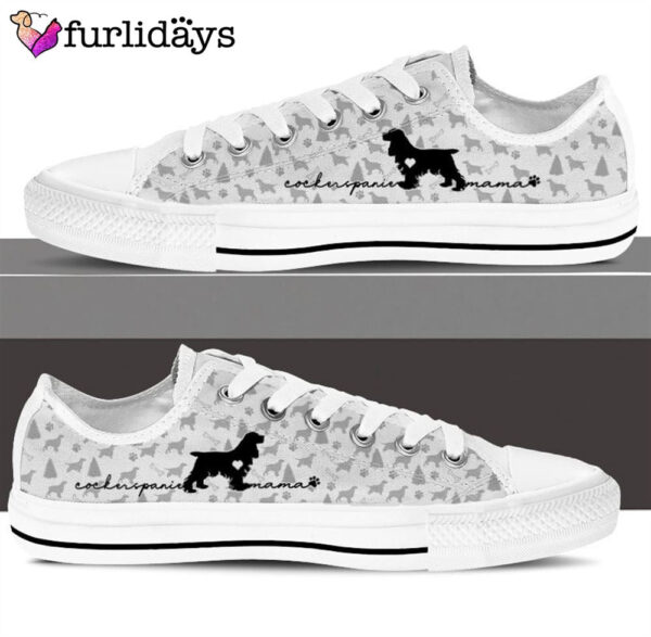 Cocker Spaniel Low Top Shoes – Sneaker For Dog Walking – Dog Lovers Gifts for Him or Her